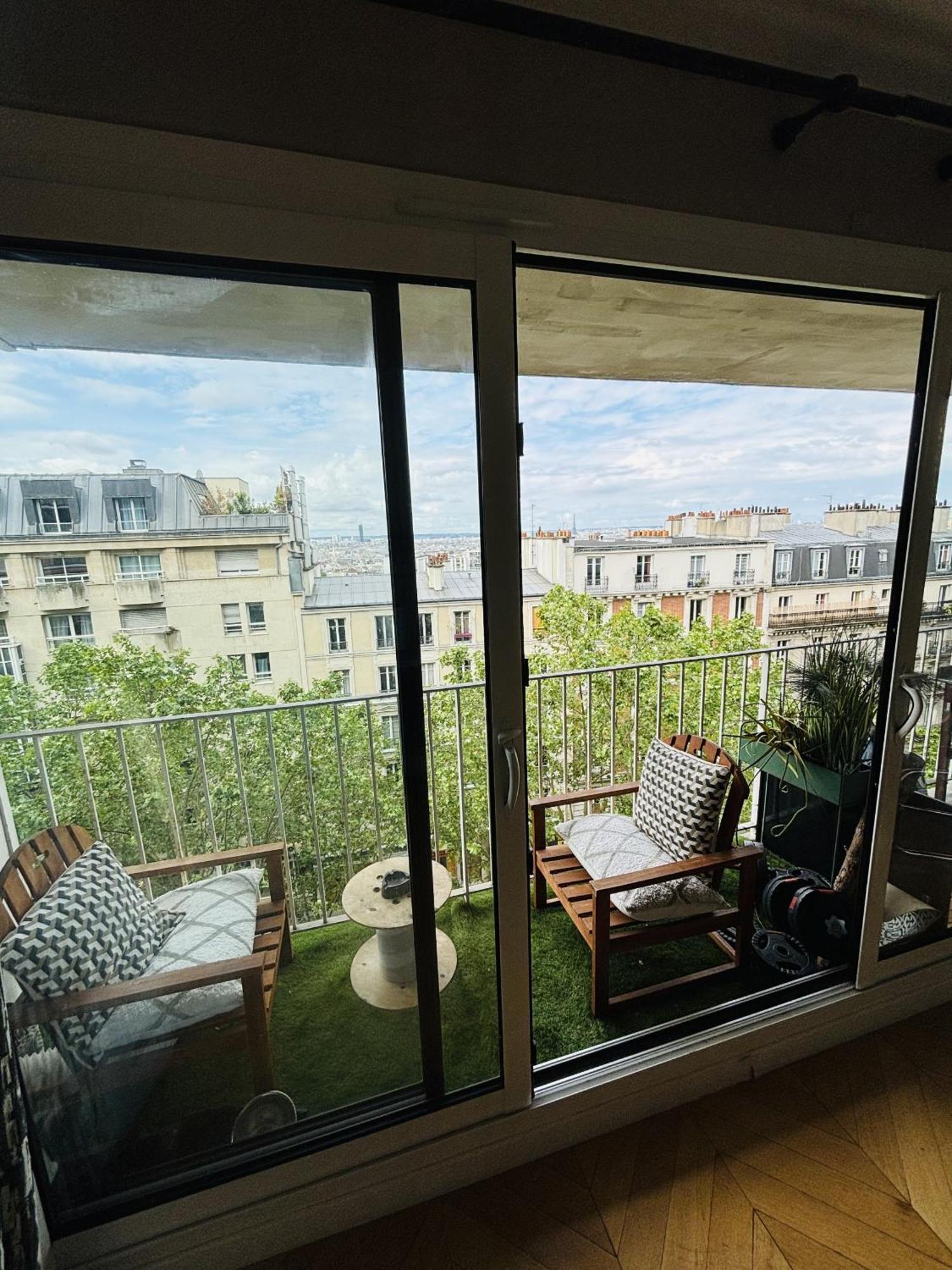 Apartment Apt Buttes Chaumont Vue *