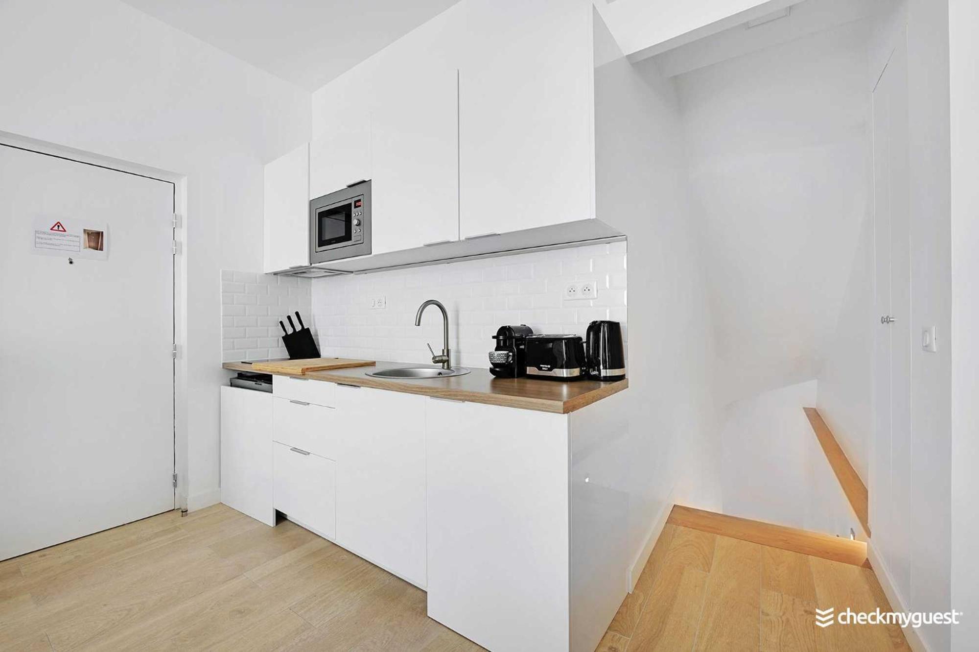 Apartamento Intimate With Air Conditioner & Jacuzzi 2br 6p Montmartre *