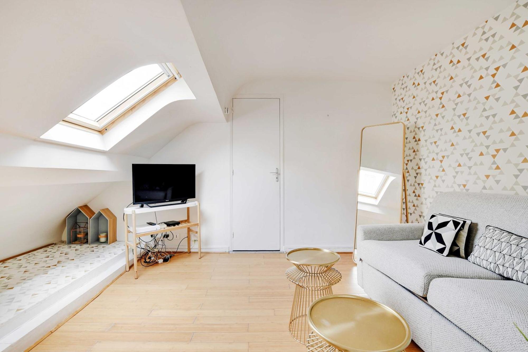 Charming Under Roof Bastille Apartamento