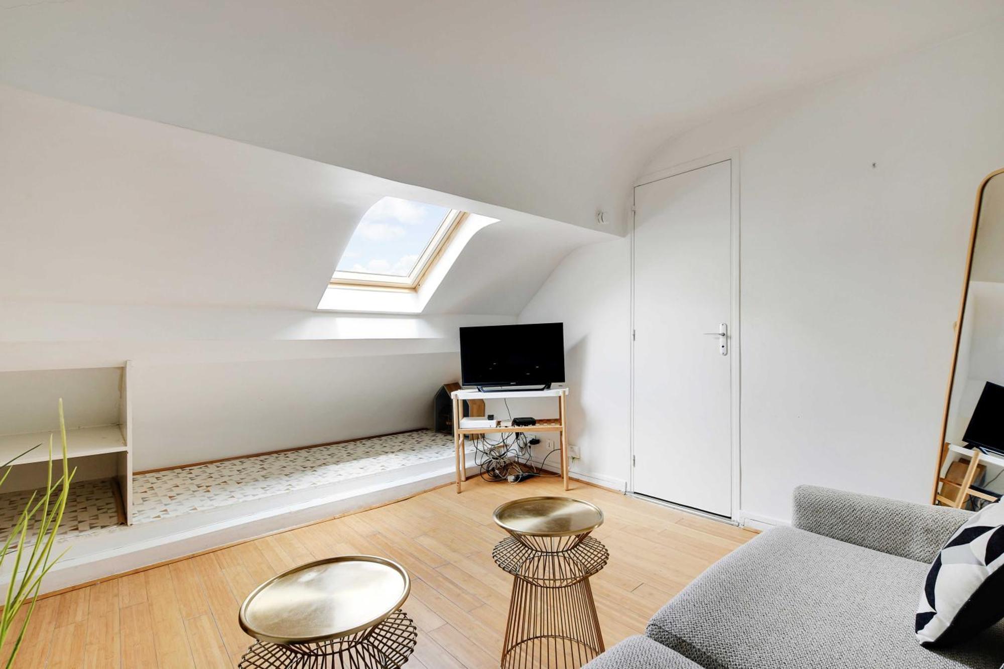 Apartamento Charming Under Roof Bastille Paris