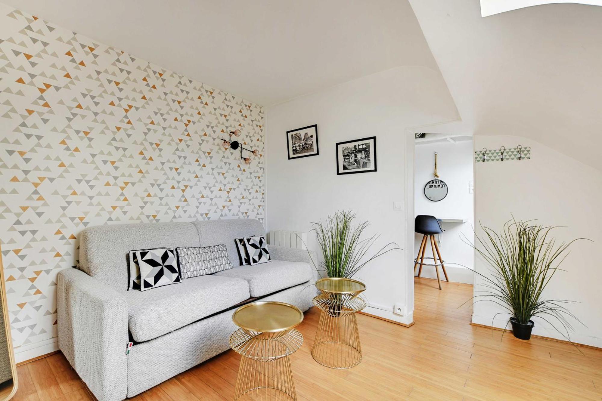 Charming Under Roof Bastille Apartamento