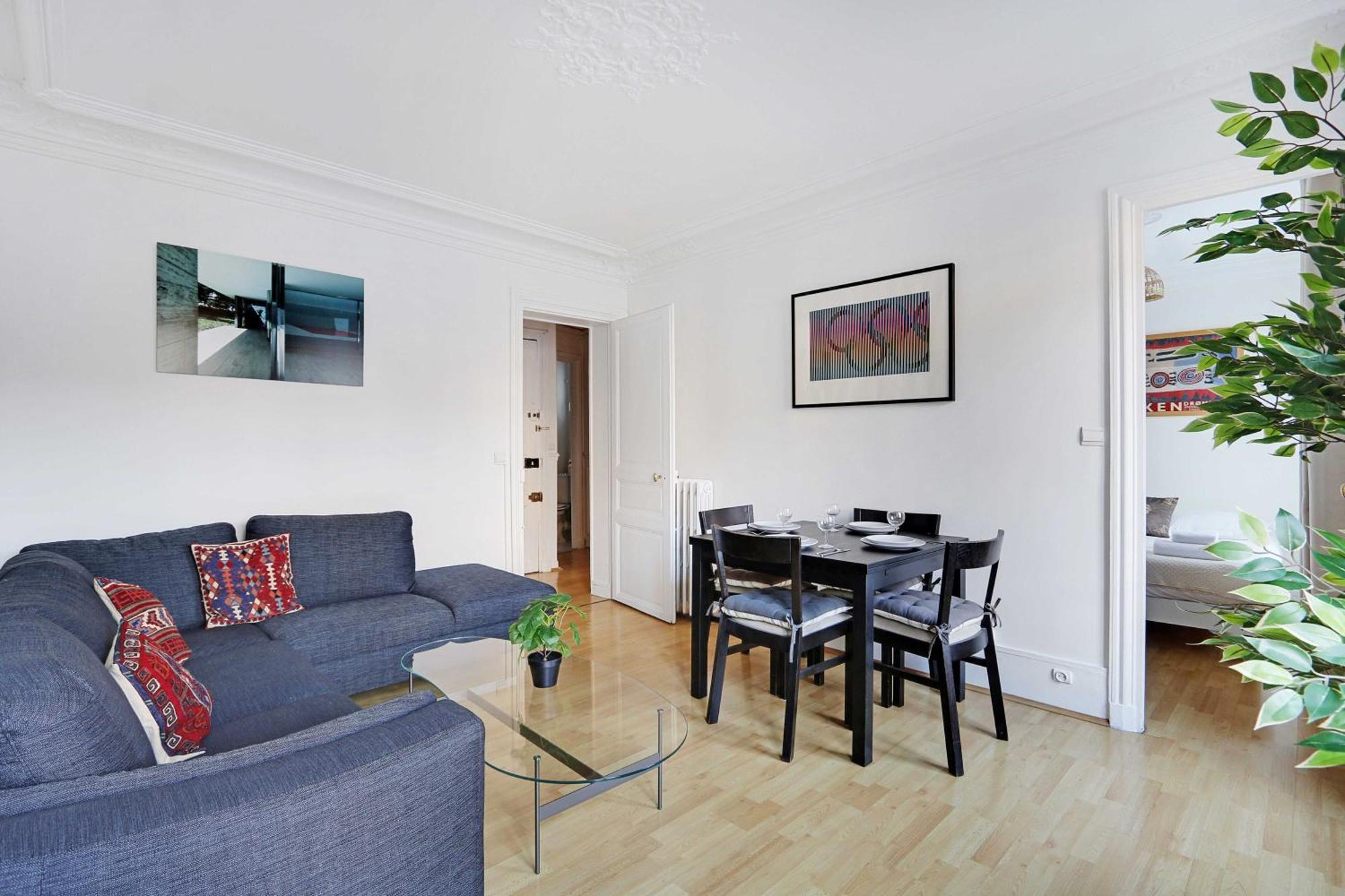 Apartment Peaceful 2br-4p - Arc De Triomphe