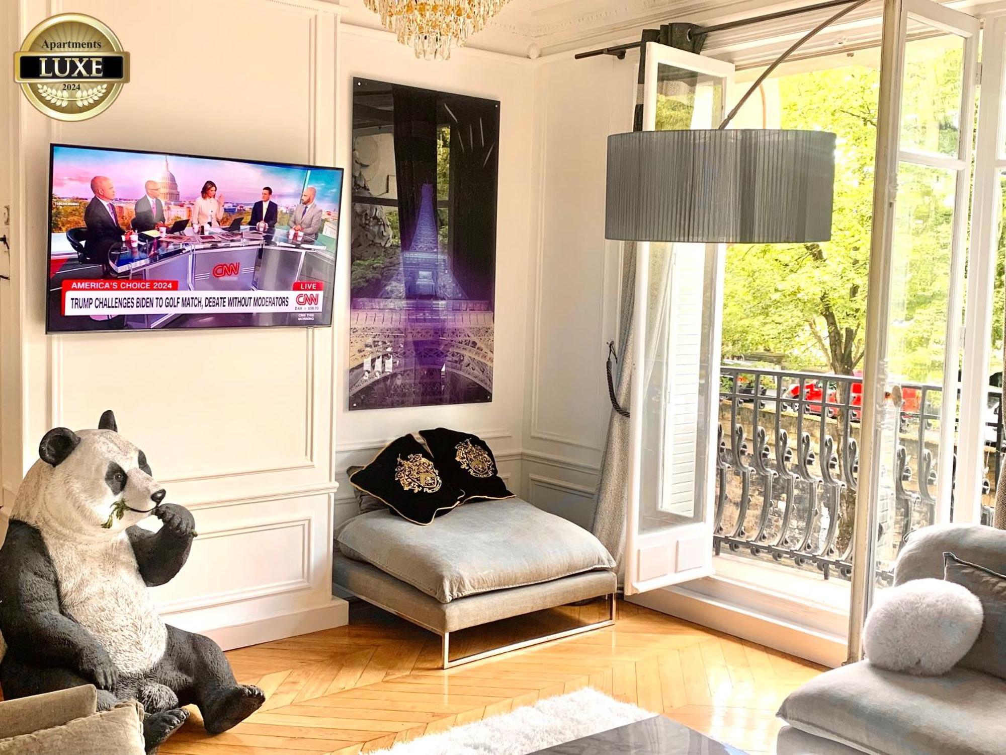 New! Luxury Passy-kennedy In Front Of Eiffel Tower Apartamento