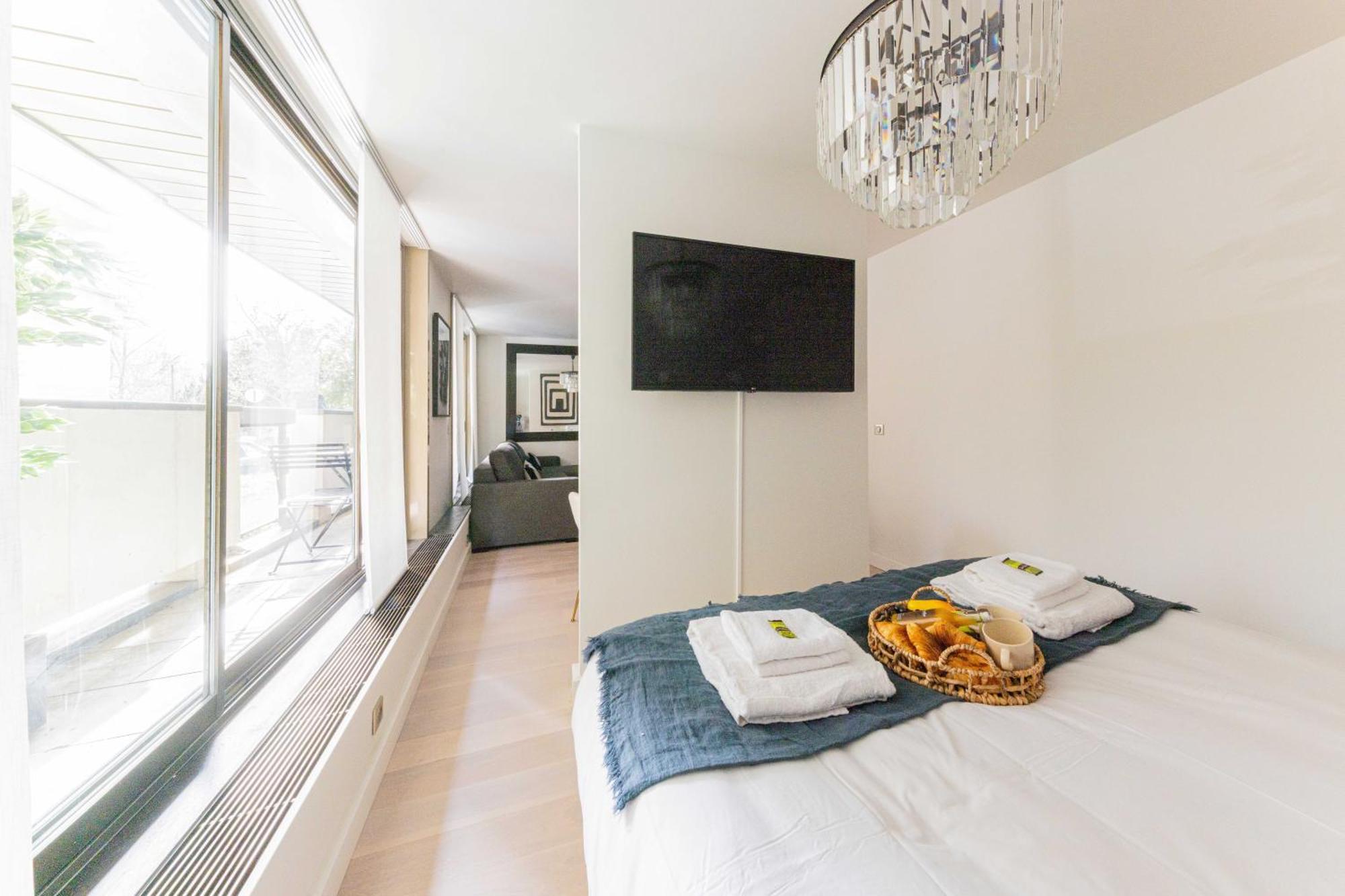 Cosy Ac Balcony - 1br-4p - Eiffel Tower *
