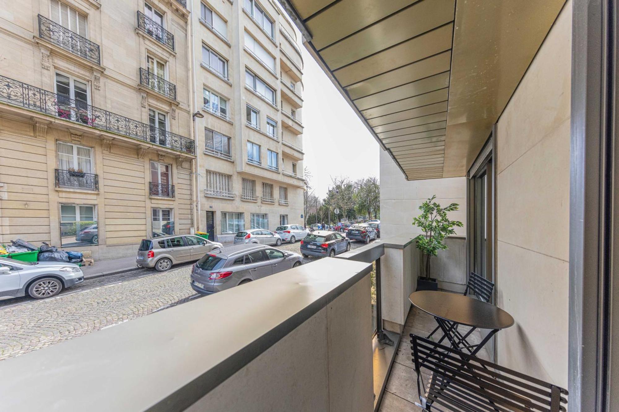 Cosy Ac Balcony - 1br-4p - Eiffel Tower Apartamento Paris