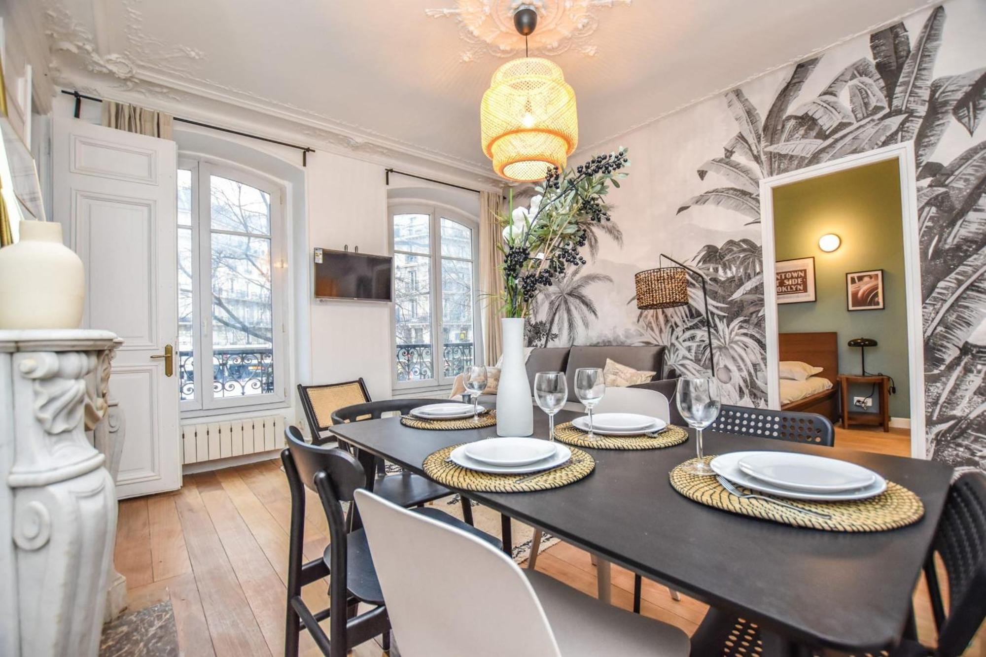 Appartement Chic - 3br-8p - Gare De L'est