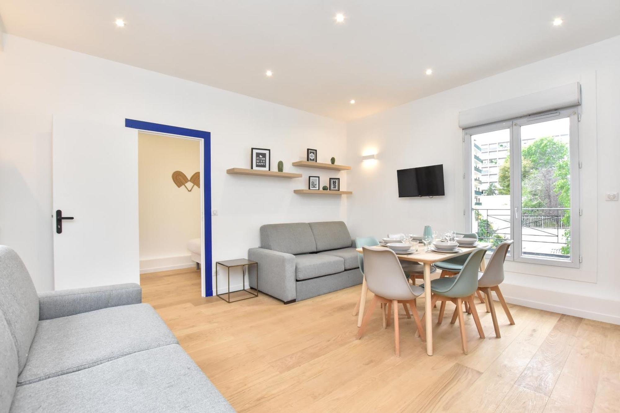 Cosy - 1br - 6p - Place Saint Fargeau Apartment *