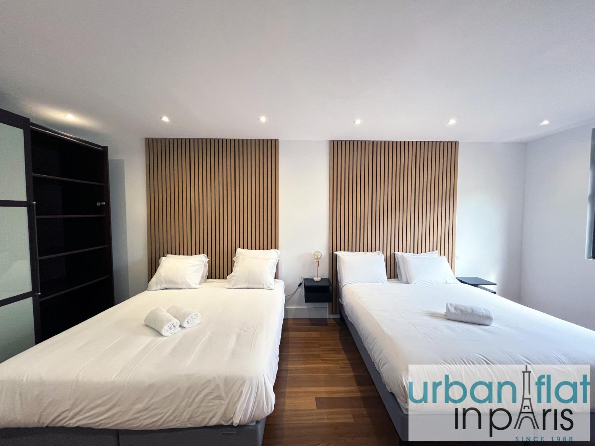 Urban Flat 168 - Spacious 1-bedroom In Appartement Paris