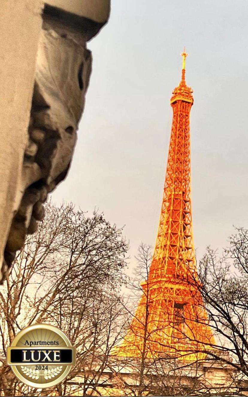 New! Luxury Passy-kennedy In Front Of Eiffel Tower Apartamento