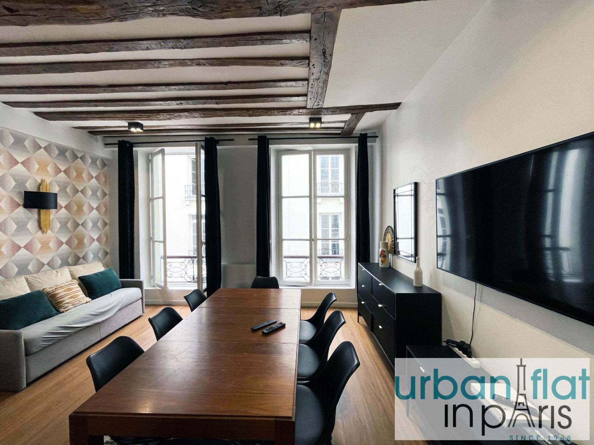 Apartamento Urban Flat 108 - Classic Parisian 4 Bdr Flat *