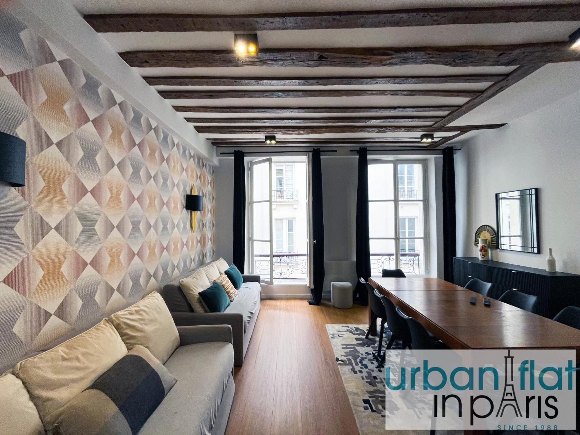 Urban Flat 108 - Classic Parisian 4 Bdr Flat Apartamento Paris