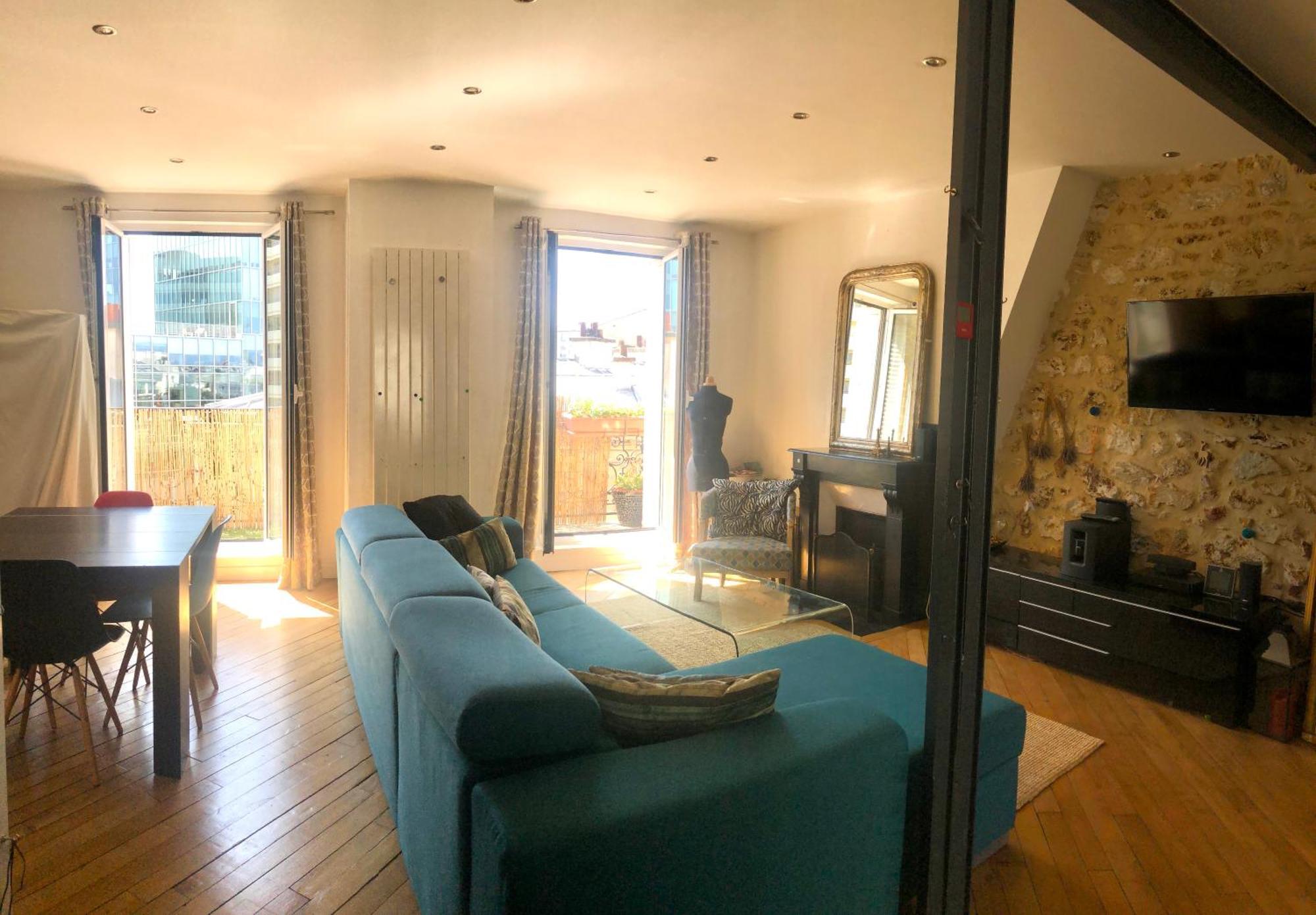 Apartment Duplex Atypique Proche Montparnasse & Parc Expositions *