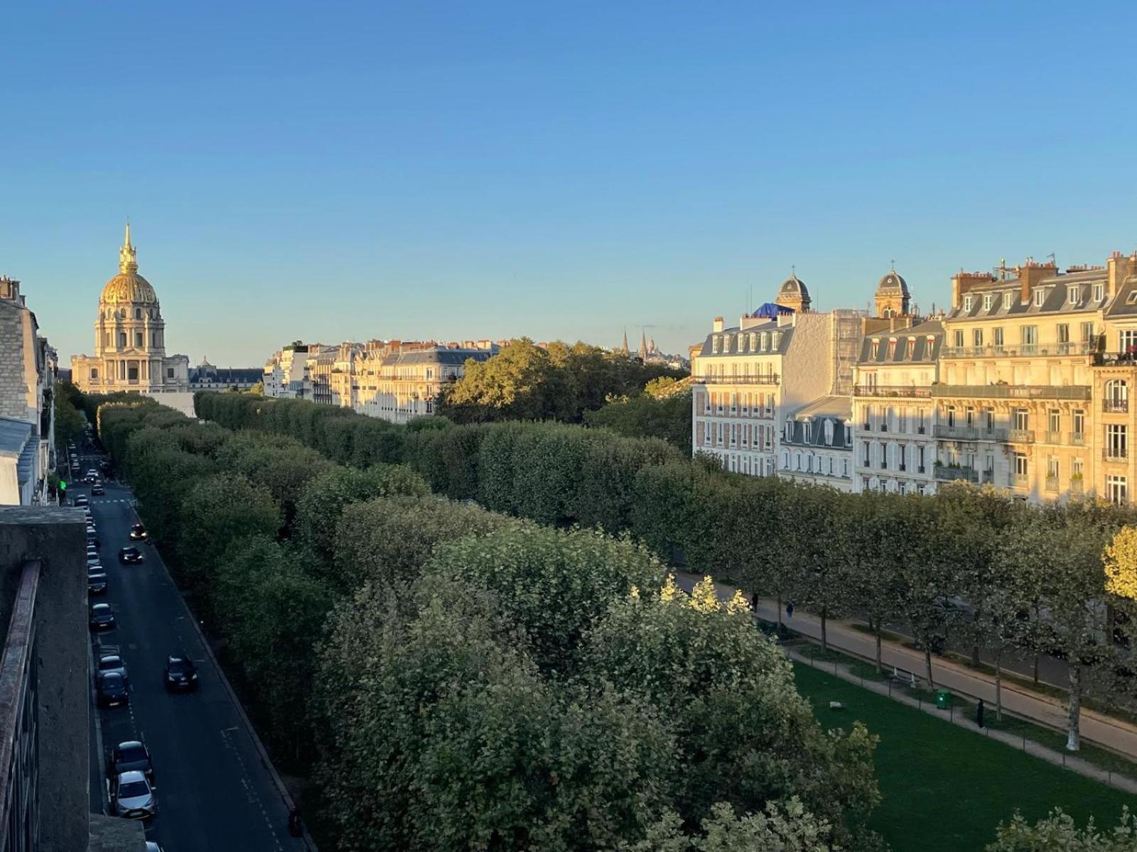 Bright & Elegant With View Over Invalides, Near St Germain Des Pres * Paris