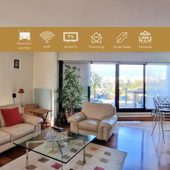 Apartment Duplex Double Terrasses 4p Paris