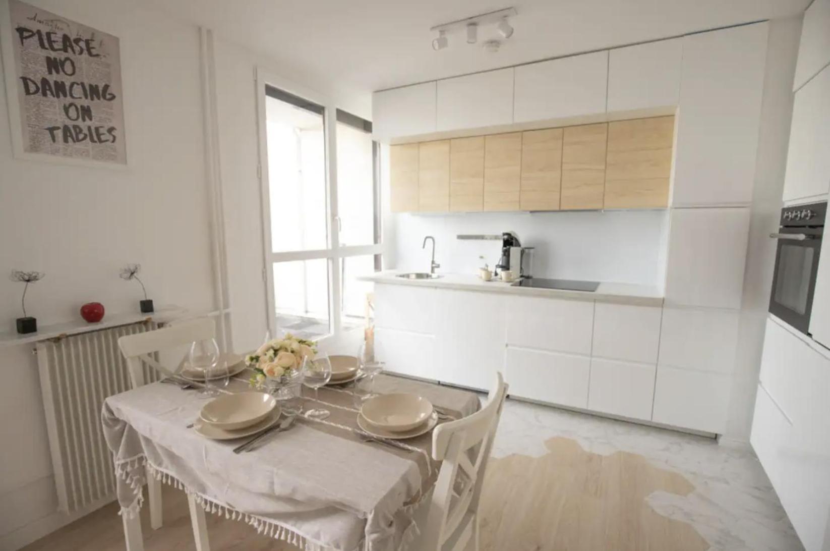 Stylish 2-bedroom With Terrace & Parking Near Bercy Arena Apartment