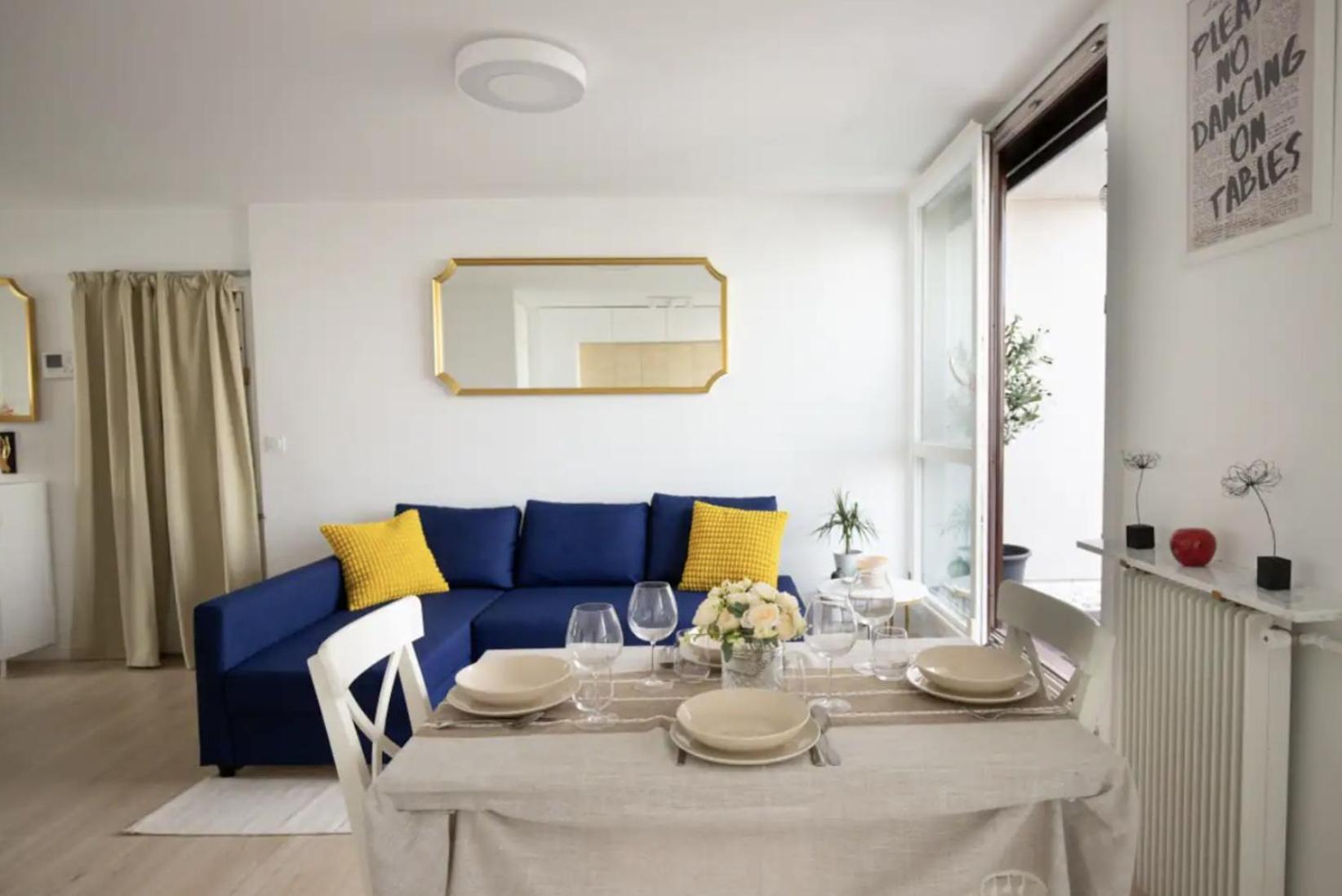 Apartment Stylish 2-bedroom With Terrace & Parking Near Bercy Arena *
