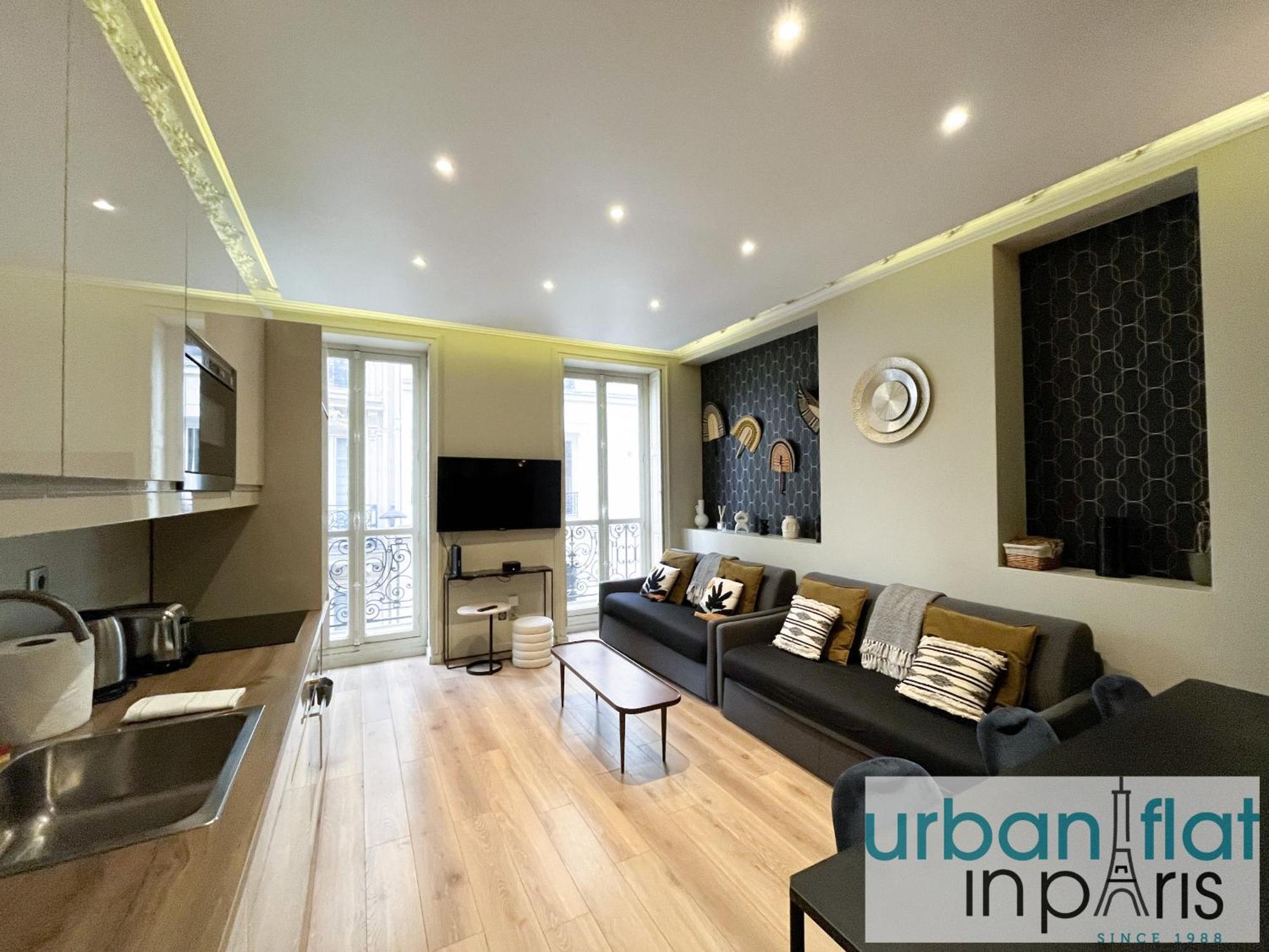 Urban Flat 61 - Pretty 3 Bedrooms In Center Of Apartamento Paris