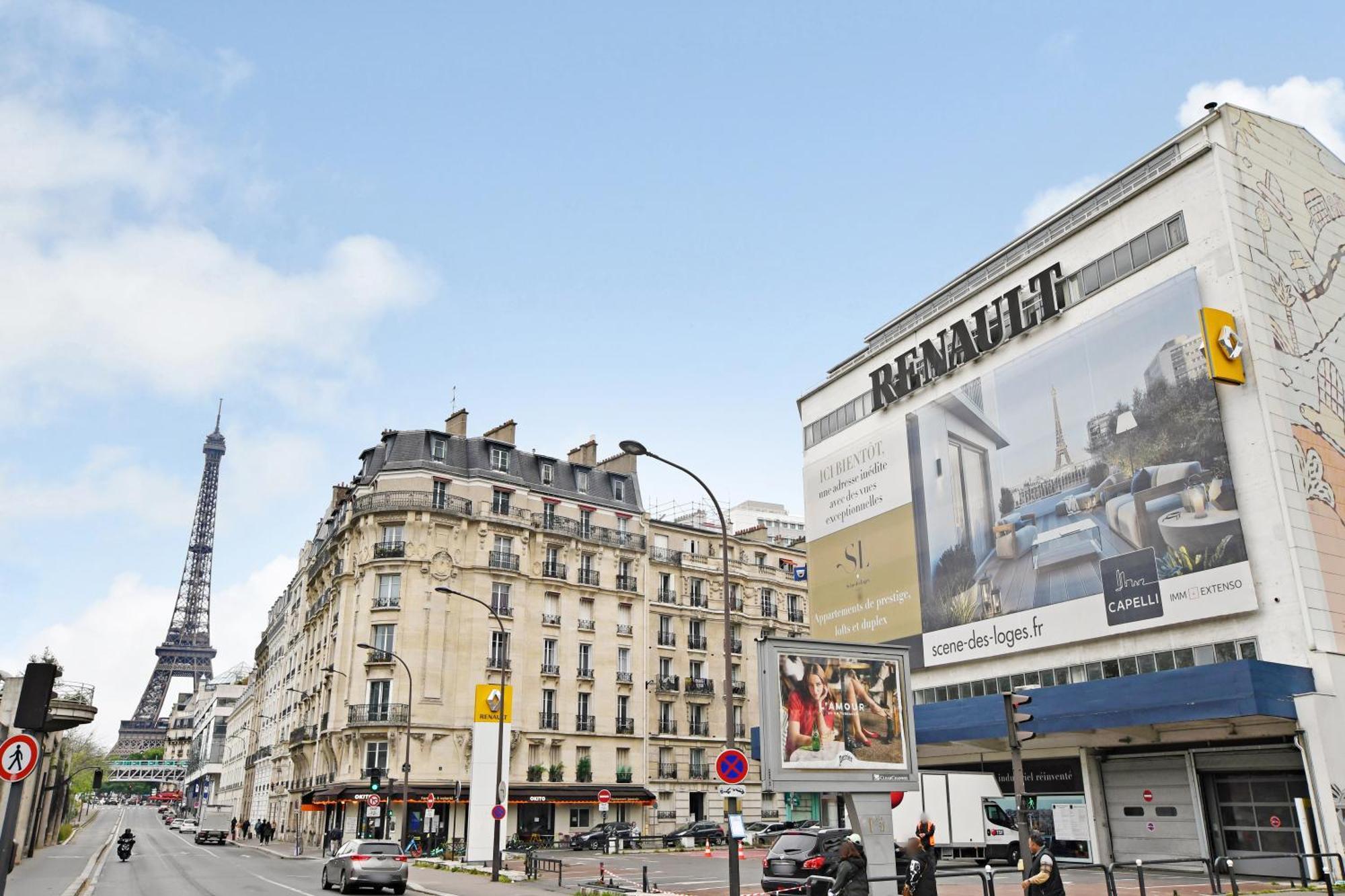 Seine& Spacious Flat Tour Eiffel Ac Apartment *