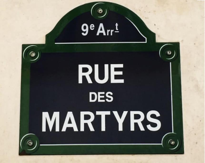 Montmartre Rue Des Martyrs Loft With Ac, 4-7 Peo Apartment