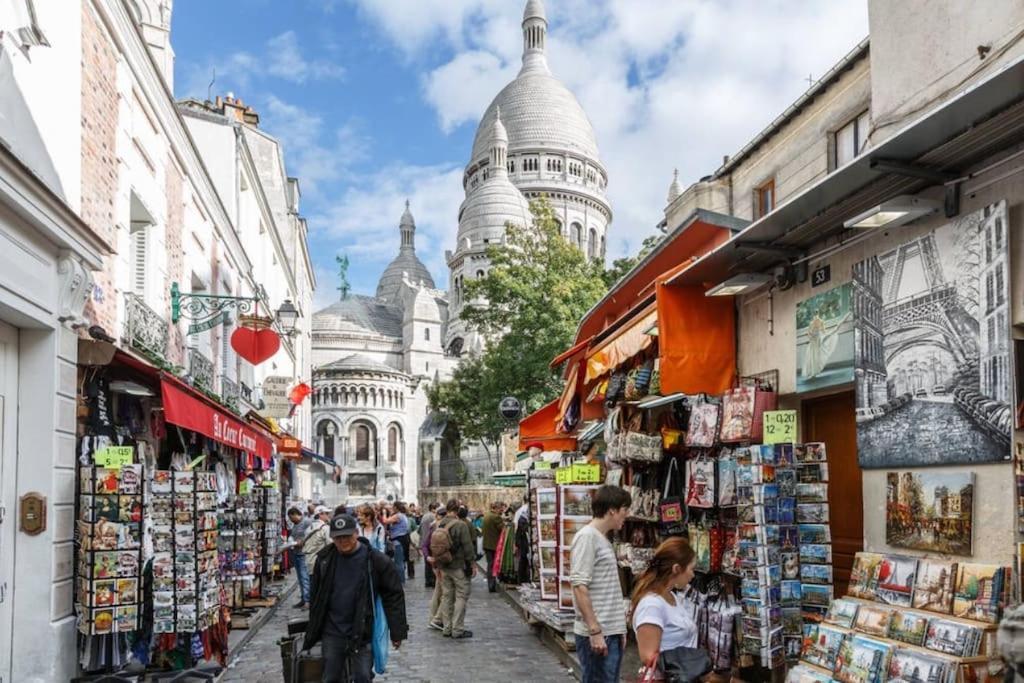 Montmartre Rue Des Martyrs Loft With Ac, 4-7 Peo * Paris