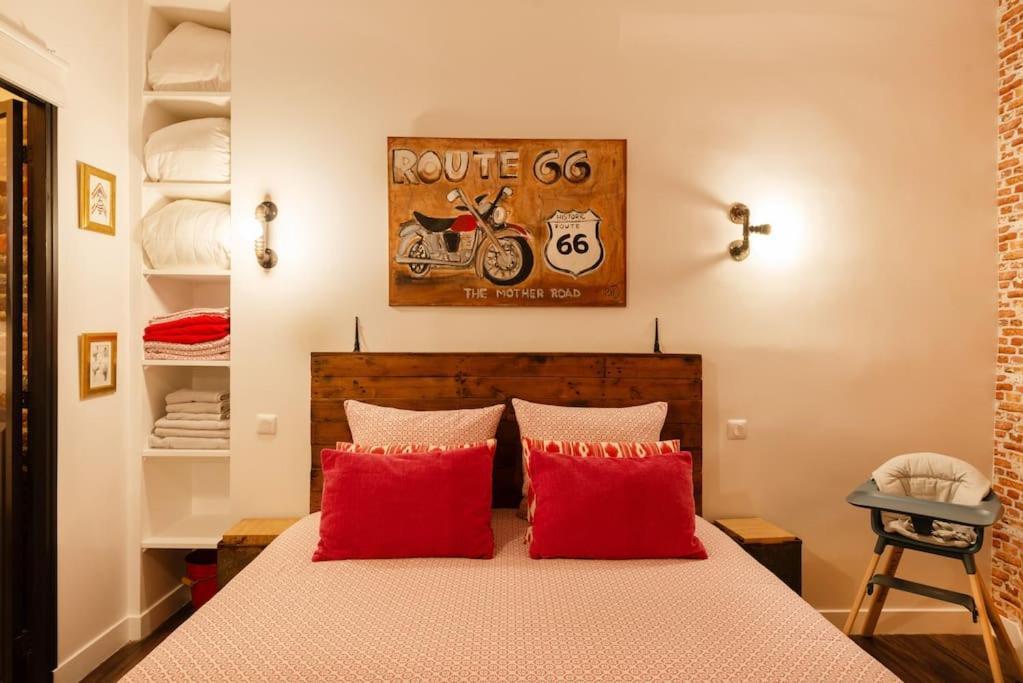 Apartment Montmartre Rue Des Martyrs Loft With Ac, 4-7 Peo
