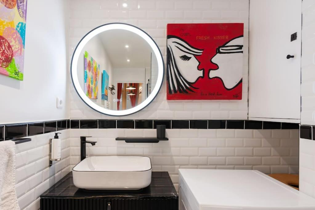 Apartment Montmartre Rue Des Martyrs Loft With Ac, 4-7 Peo