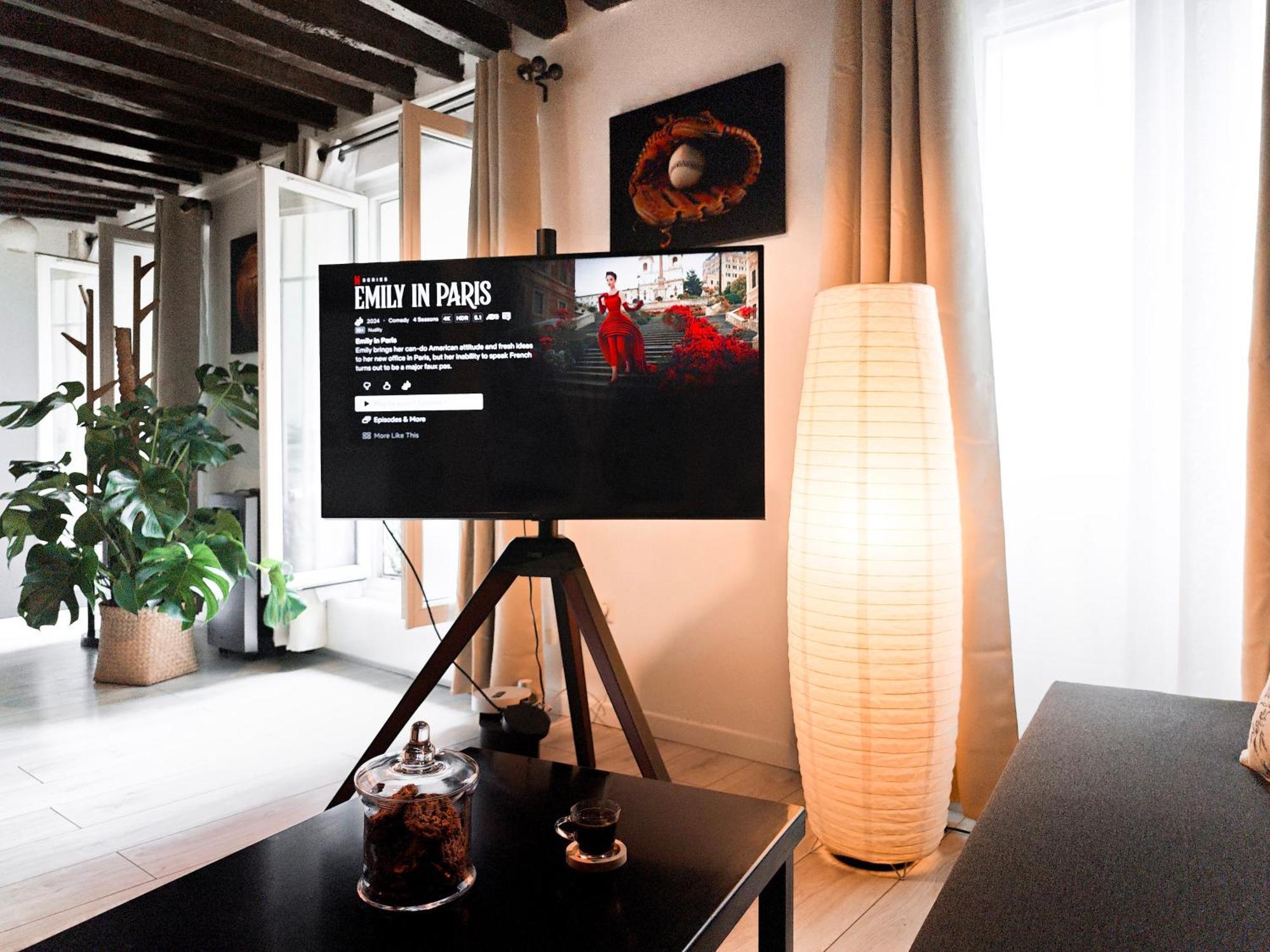 Rustic Charm&dreamhome 40m2 In The Heart Of Paris, Near Pompidou And Notre-dame, Subway 4,8,9 Honeymoon Favourite Apartamento Paris