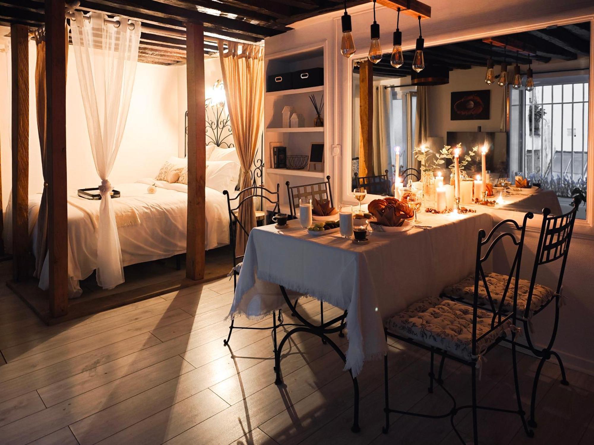 Rustic Charm&dreamhome 40m2 In The Heart Of Paris, Near Pompidou And Notre-dame, Subway 4,8,9 Honeymoon Favourite Apartamento *