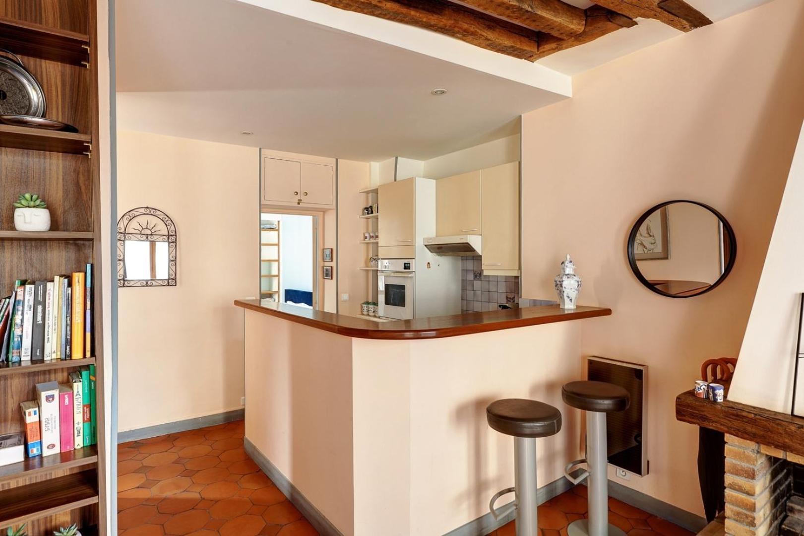 Apartment Bnbnook - Cozy 1br - Vibrant Le Marais & Pompidou *