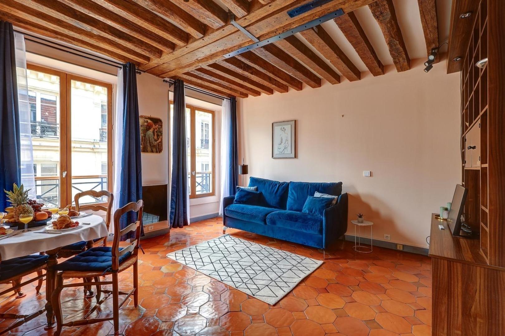 Bnbnook - Cozy 1br - Vibrant Le Marais & Pompidou *