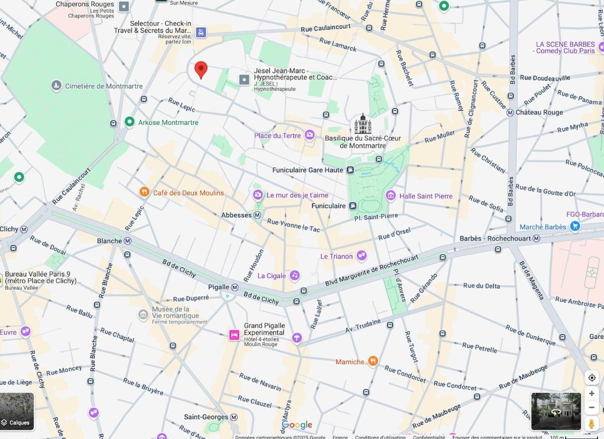 Basilique Du Sacre-coeur De Montmartre A 5 Min A Pied Appartement Paris
