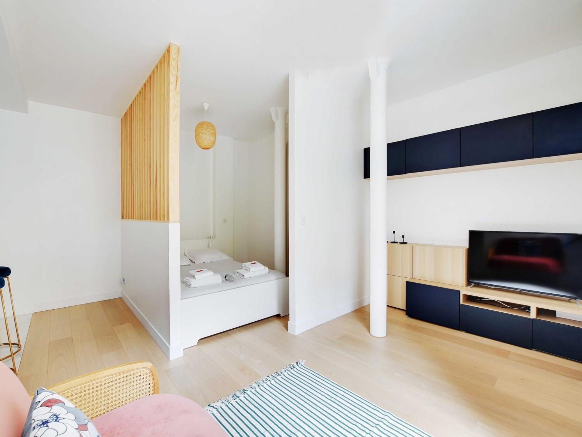 Apartamento Beautiful 1bdr 2p In A Former Mansion - Dauphine 16e *