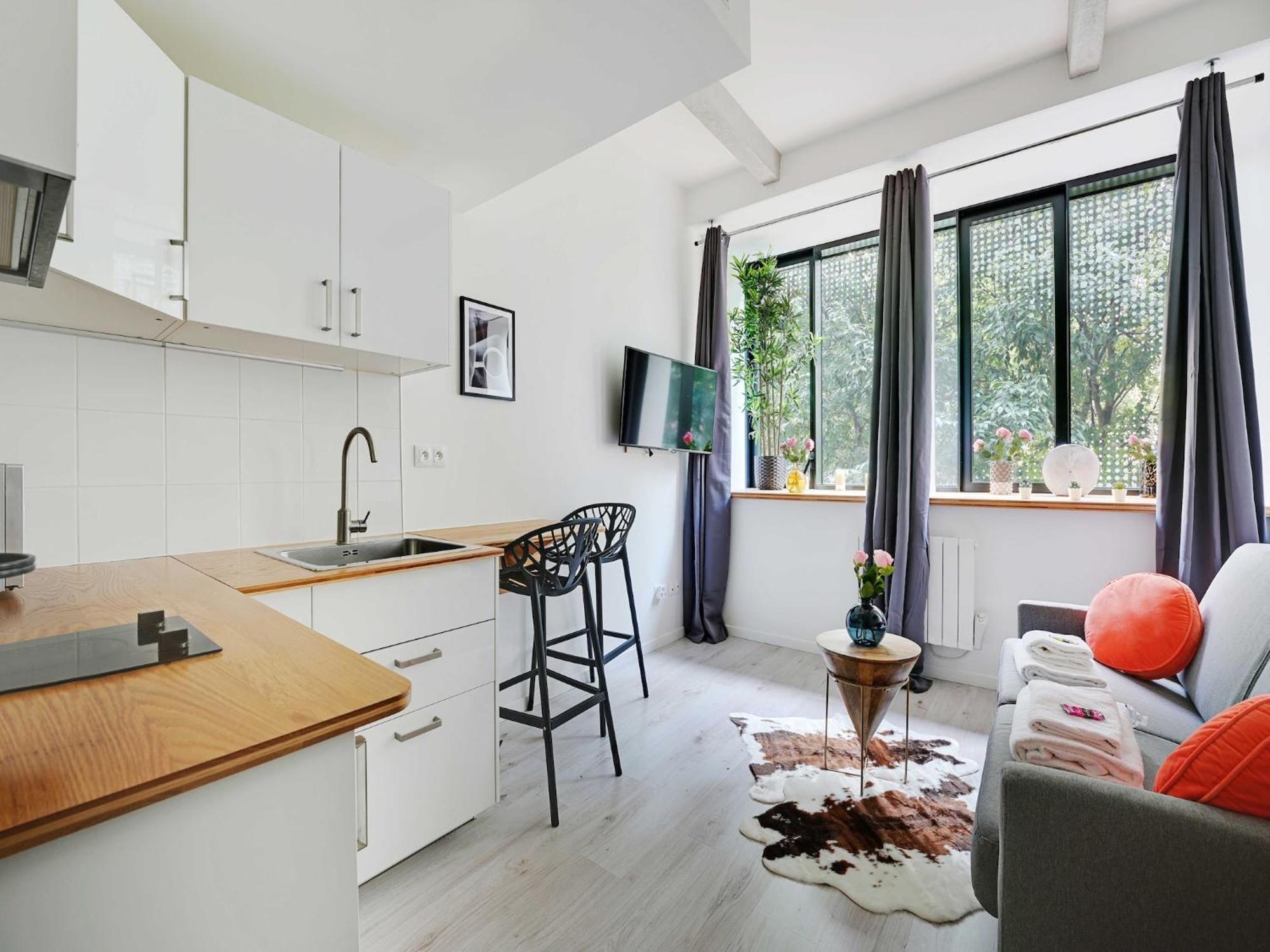 Apartment Pleasant Idyllic - 2p- Tolbiac Place D'italie