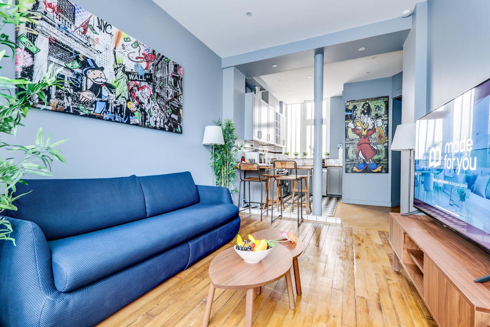 Apartment Buttes-chaumont - Fully-equipped *