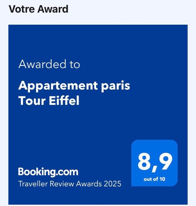 Apartment Tour Eiffel