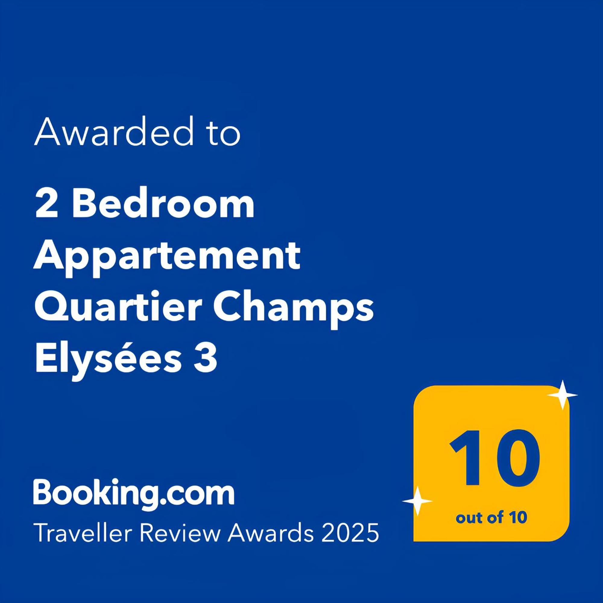 2 Bedroom Quartier Champs Elysees 3 Free Netflix Appartement