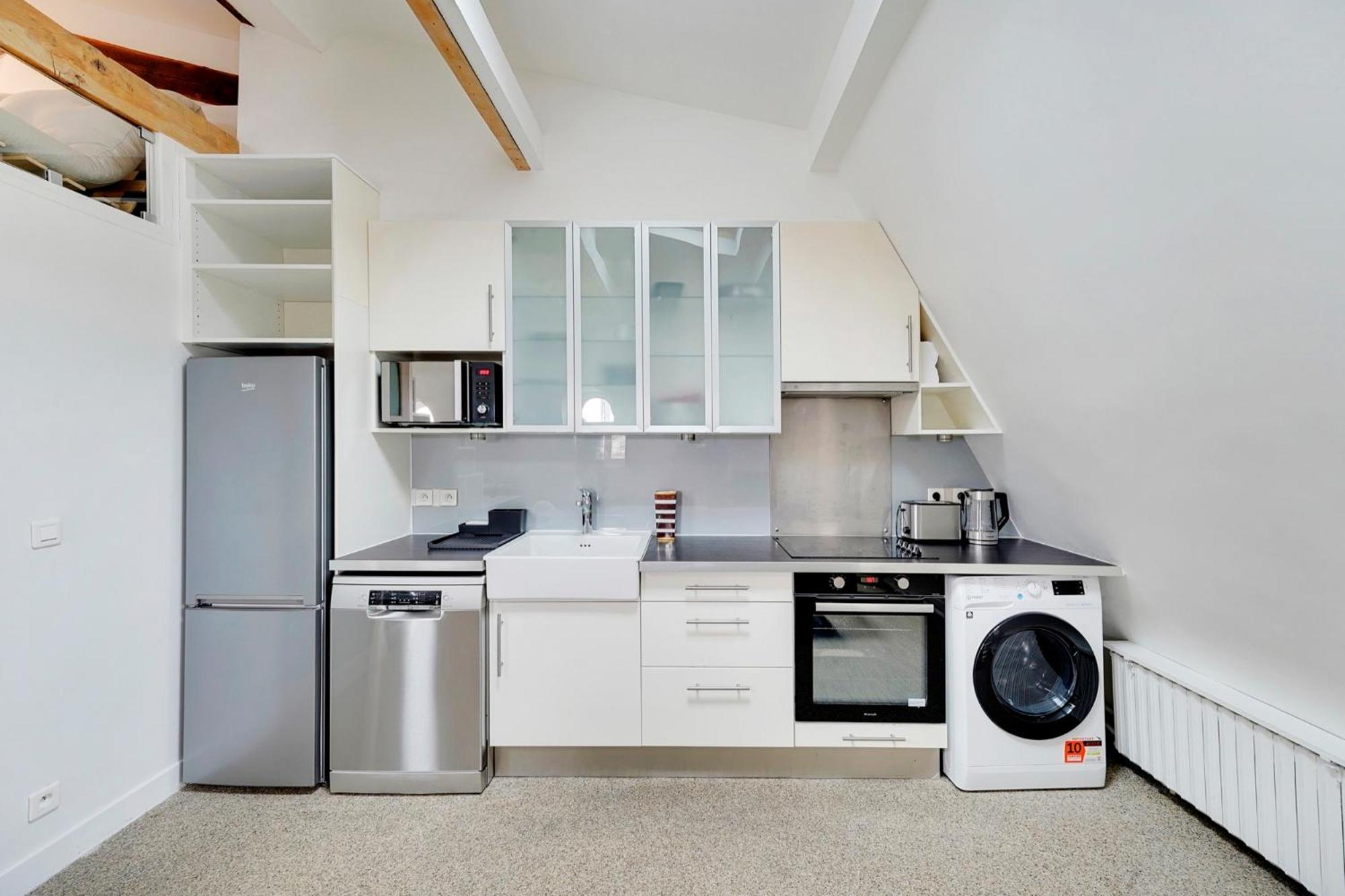 Loft D'exception Courcelles - Parc Monceau Apartment *