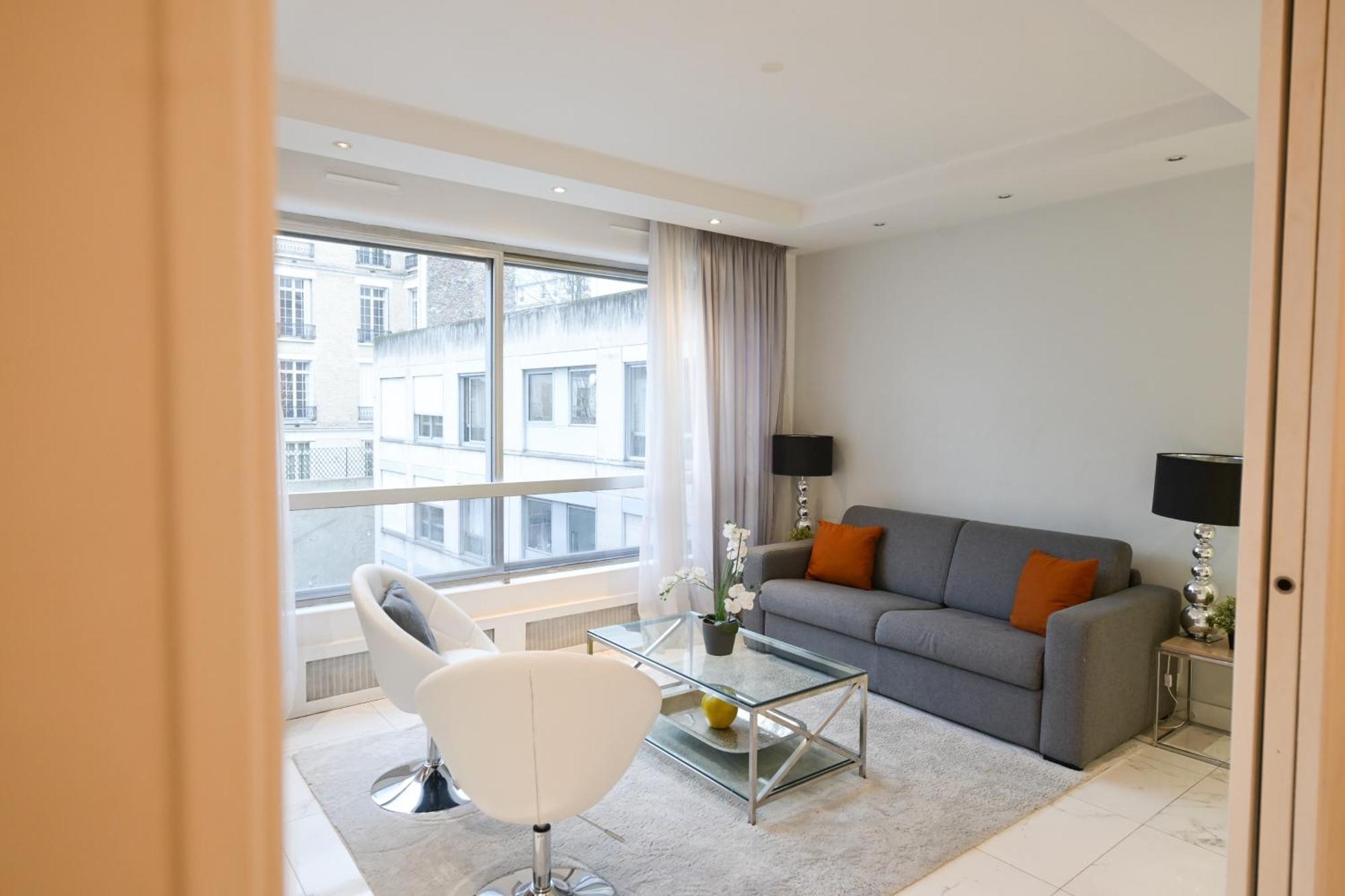 Apartment Modern & Peaceful 1bd By Champs-elysees With Ac Paris