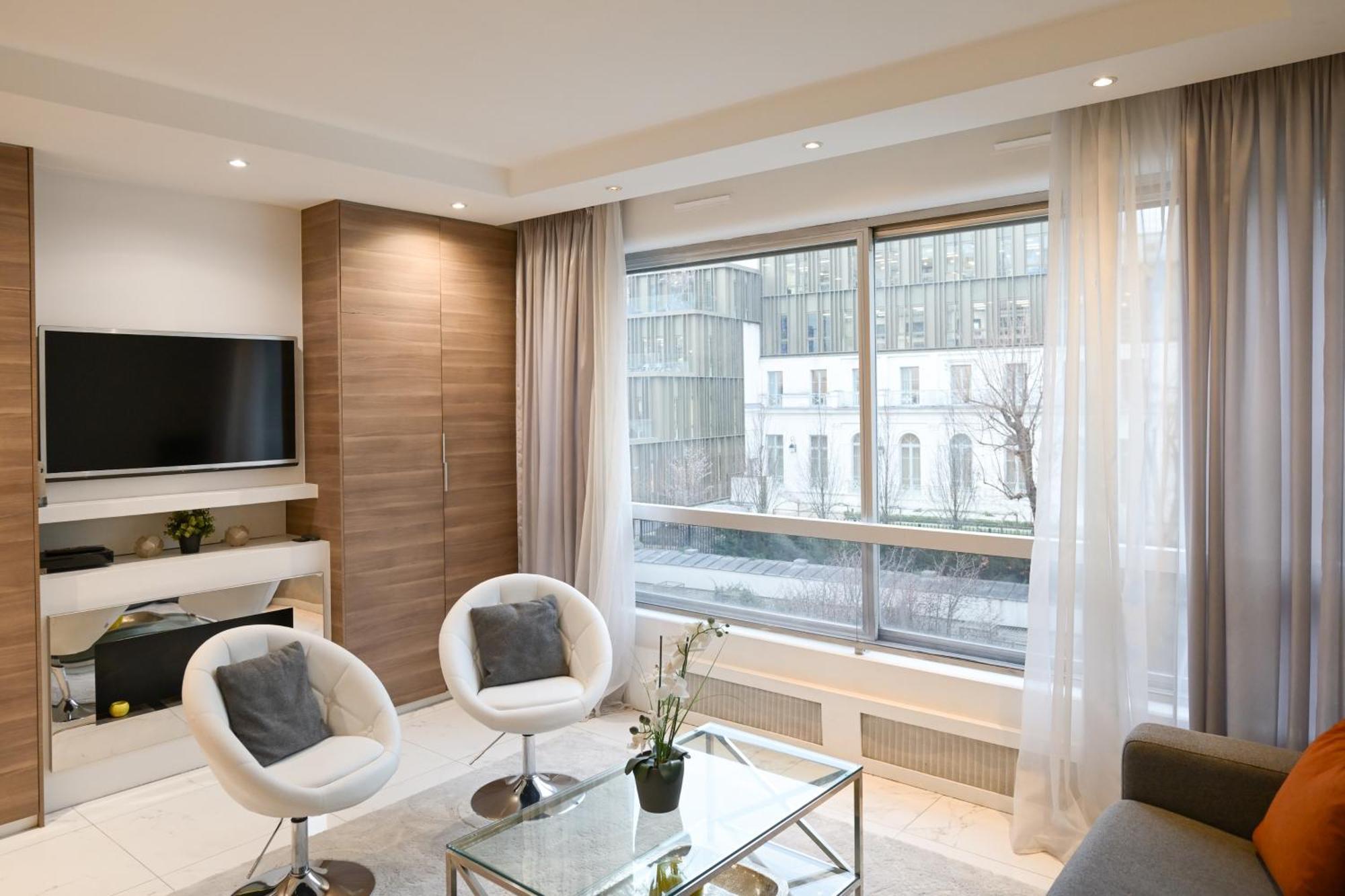 Modern & Peaceful 1bd By Champs-elysees With Ac Apartment Paris