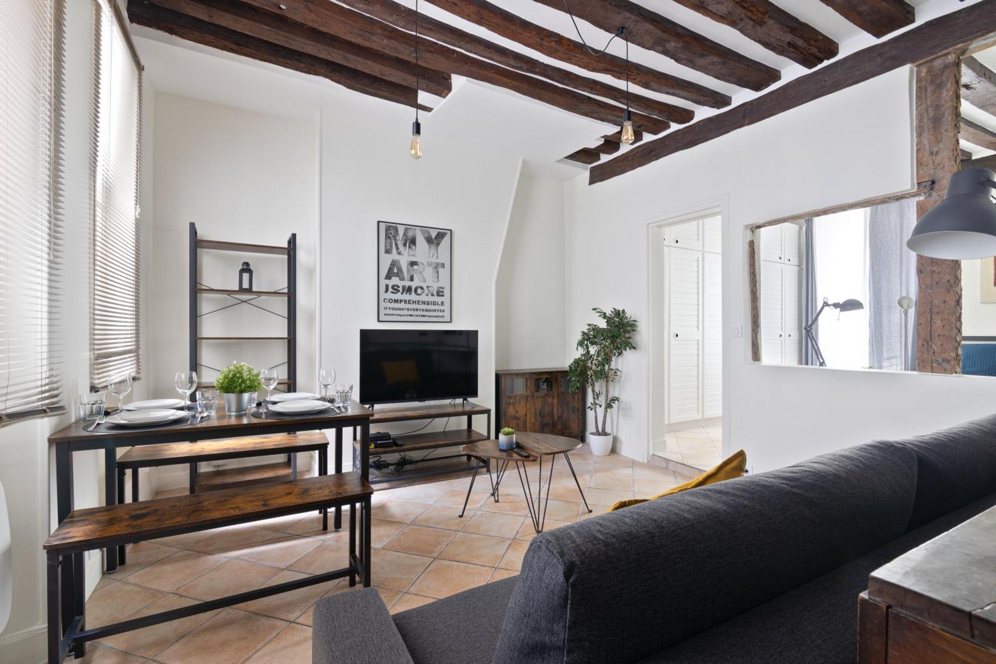 Apartment Heart Of - 1br - 4p - Le Marais 7 Free Netflix *