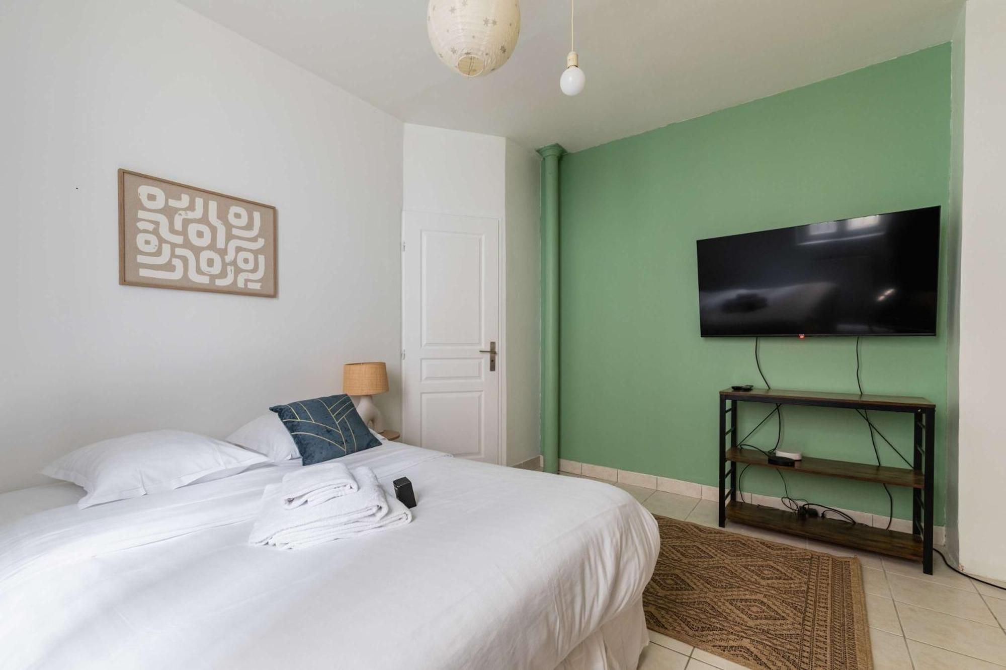 Familial Proche Des Commerces - 8p - Flat-guest Apartamento