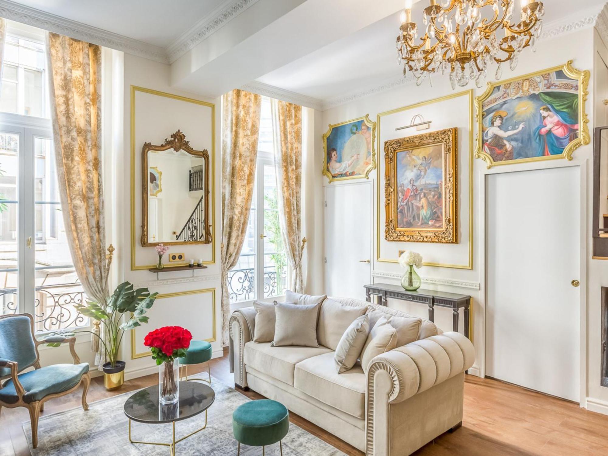 Royale 3 Bedroom, 2 Bathroom With Ac - Louvre Paris