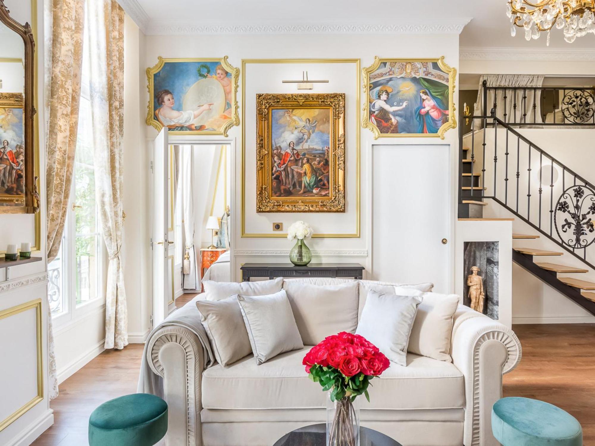 Royale 3 Bedroom, 2 Bathroom With Ac - Louvre Appartement Paris