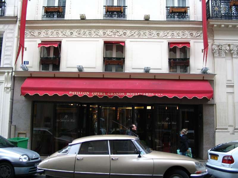 Hotel Pavillon Opera Grands Boulevards Paris