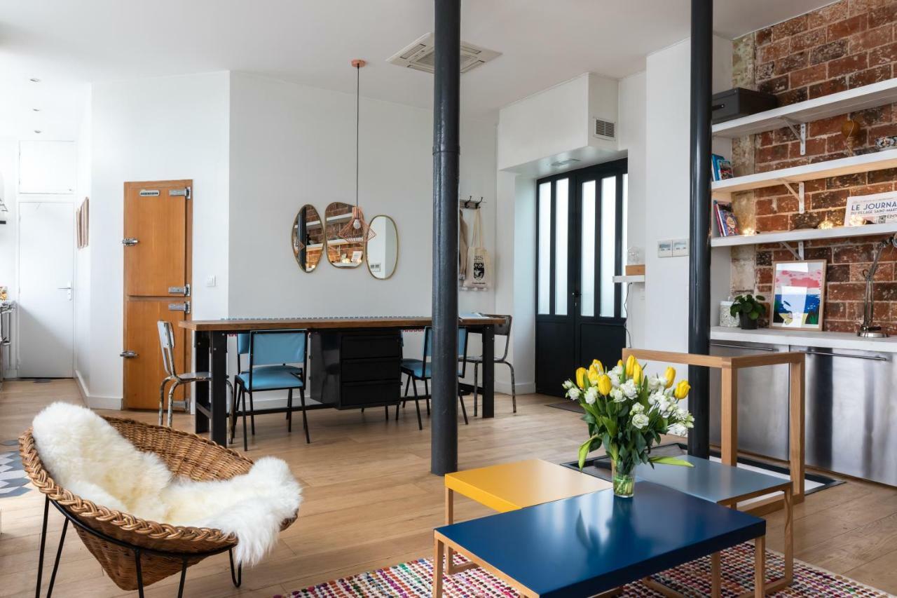 Apartment Fabulous Design Loft - High Marais/republique *