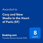 Cosy And New Studio In The Heart Of Paris