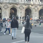 Stuning Place ,Gare Montparnasse ,Center Paris ,Front Of Metro