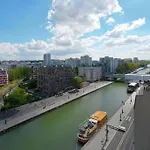 Appartement Ensoleille Canal Ourcq
