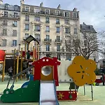 Charme Hausmanien Vue Parc 4 Rooms Famille Metro 6