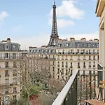 Appartement Luxueux - 2Br 6P -Vue Tour Eiffel